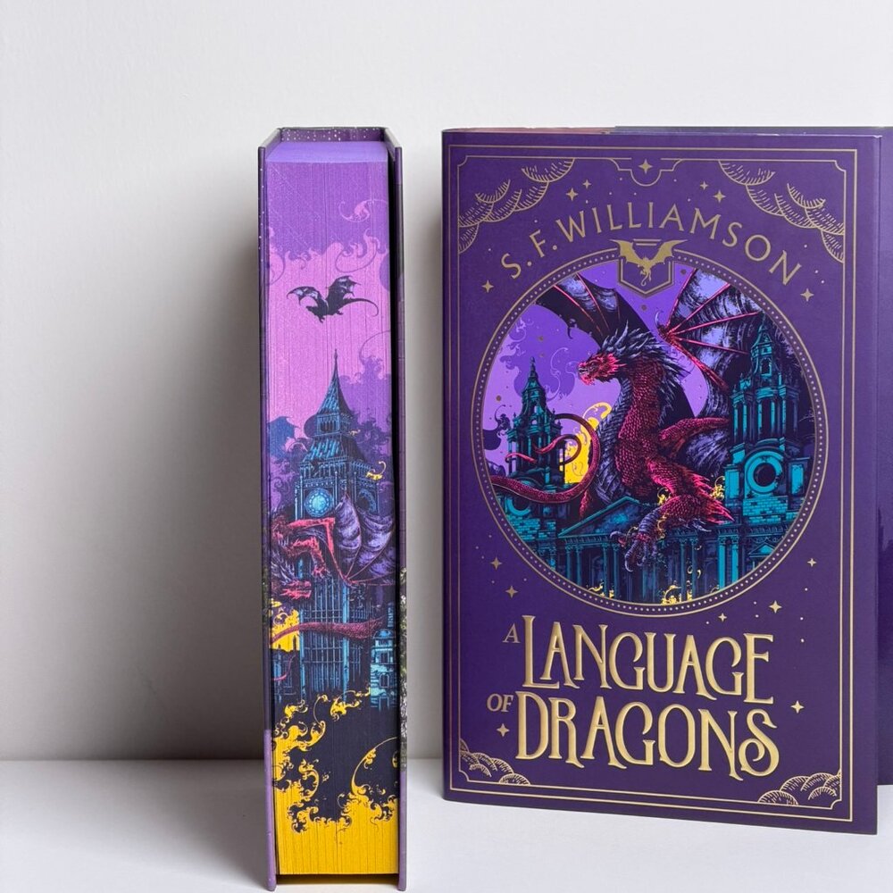 Fairyloot A Language of Dragons by S.F. Williamson - Picture 4 of 10